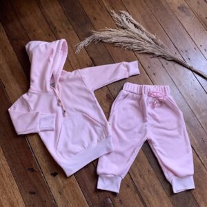 Ensemble Jogging bébé rose